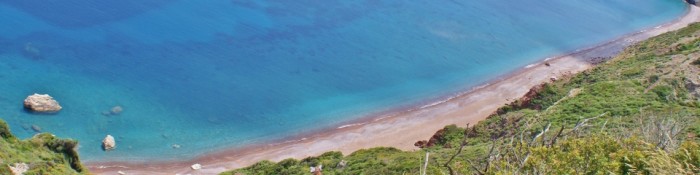 Het eiland - Fyri Ammos, een rood strand