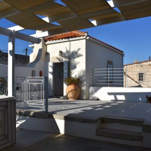 Roofterrace with view of studio